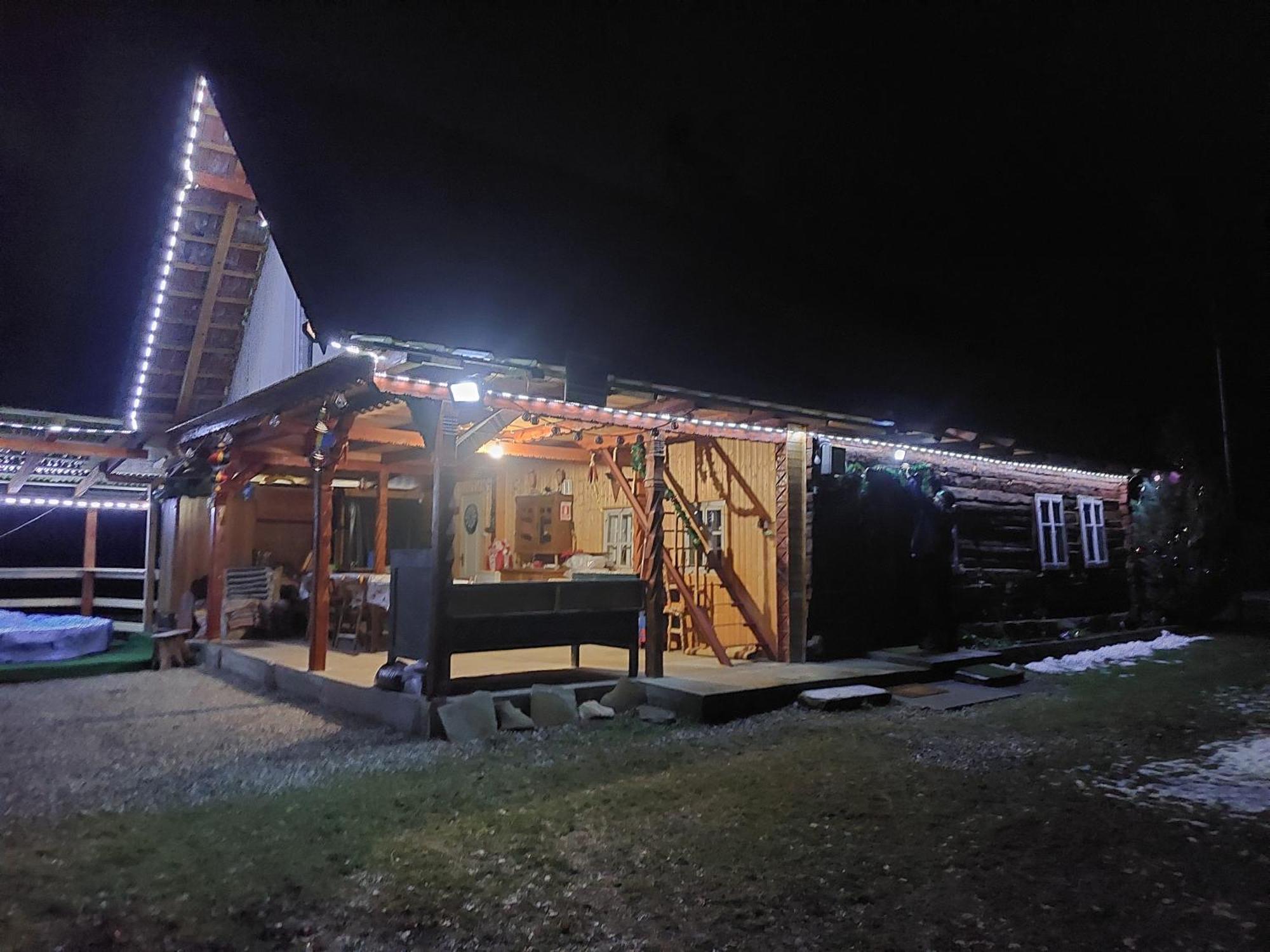 Cabana Casa Lu'Baciu Arpaşu de Sus Exterior foto